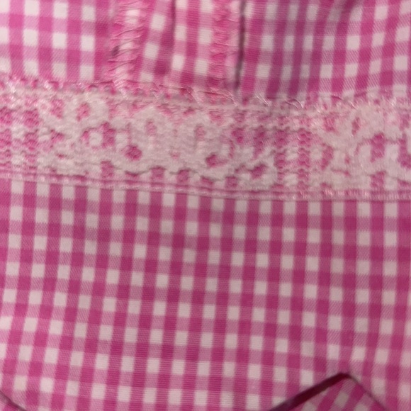 Lilly Pulitzer White Label pink gingham skirt. Size 6 - Picture 7 of 13